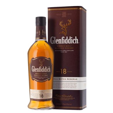 Glenfiddich 18 Y.O. 0,7l 40% + tuba