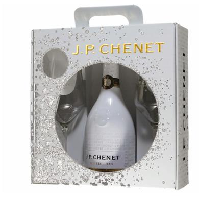 J. P. Chenet Ice Edition Blanc 0,75l 10,5% + 2 poháre v kartóne