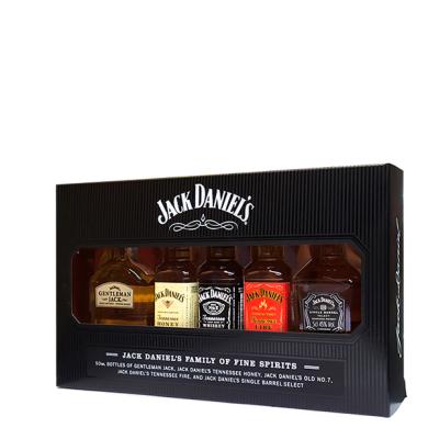 Jack Daniel's Family of Fine 5 x 0,05l 39% + kartón