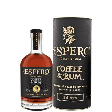 Espero Coffee & Rum Liqueur Creole 0,7l 40% + tuba