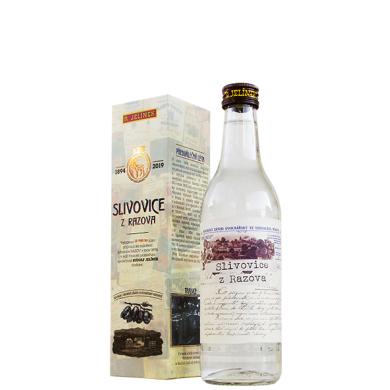 Jelínek Slivovica z Razova 0,35l 50% + kartón