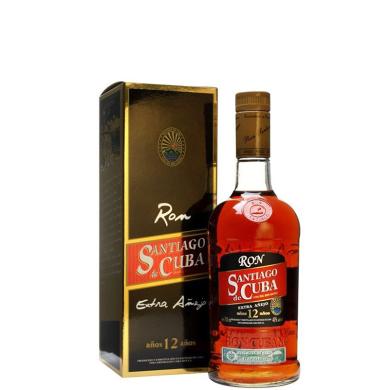 Santiago de Cuba Extra Añejo 12 Años 0,7l 40% + kartón