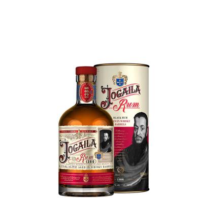 Jogaila Black Rum 0,7l 38% + tuba