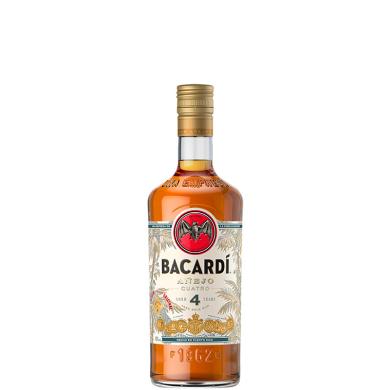 Bacardi 4 Años Añejo Cuatro 0,7l 40%