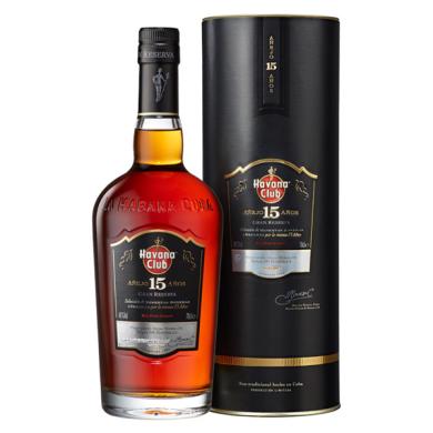 Havana Club Añejo 15 Años Gran Reserva 0,7l 40% + tuba