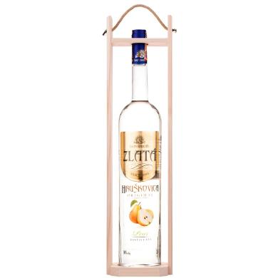 Imperátor Zlatá Hruškovica 1,5l 50% + drevená kazeta