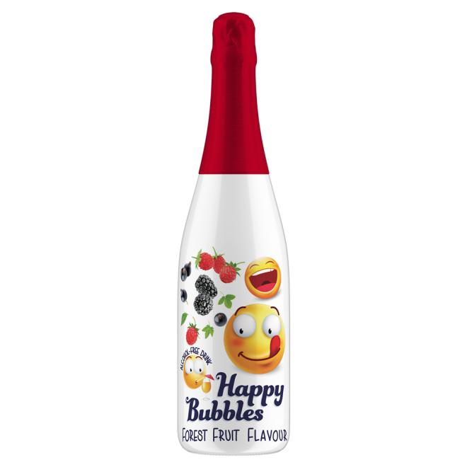 Happy Bubbles Nealko Lesné ovocie 0,75l