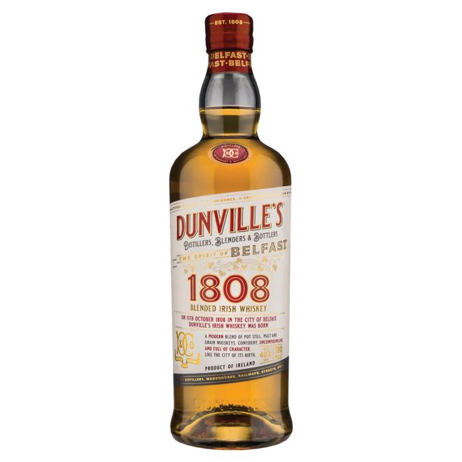 Dunville's 1808 Blended Irish Whiskey 0,7l 40%