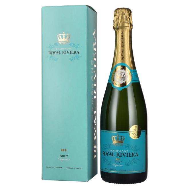 Royal Riviera Champagne Brut Suprême 0,75l + kartón