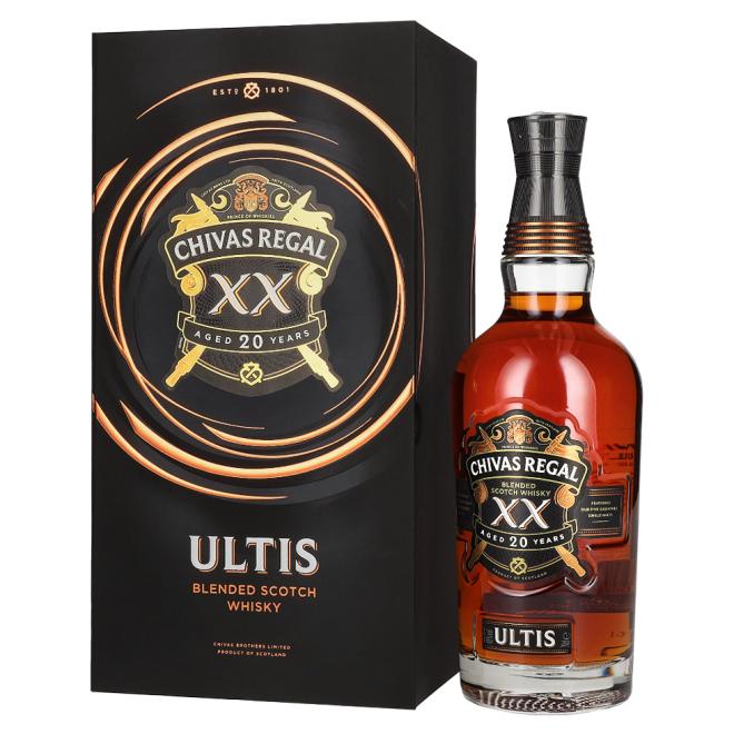 Chivas Regal Ultis XX 20 Y.O. 0,7l 40% + kazeta