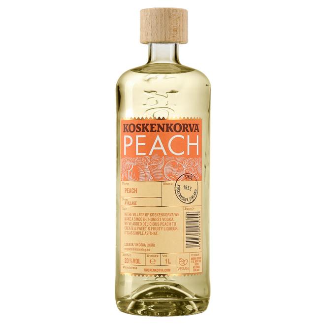 Koskenkorva Peach 1,0l 20%