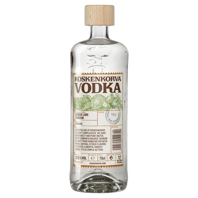 Koskenkorva Lemon Lime Yarrow 0,7l 37,5%