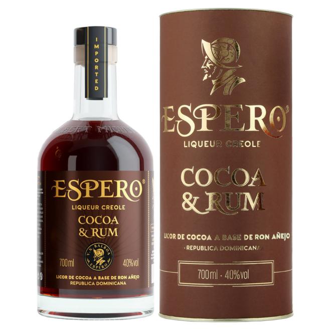 Espero Cocoa & Rum 0,7l 40% + tuba