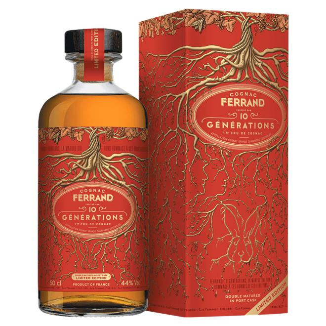 Pierre Ferrand 10 Générations Port Cask Finish 0,5l 44% + kartón