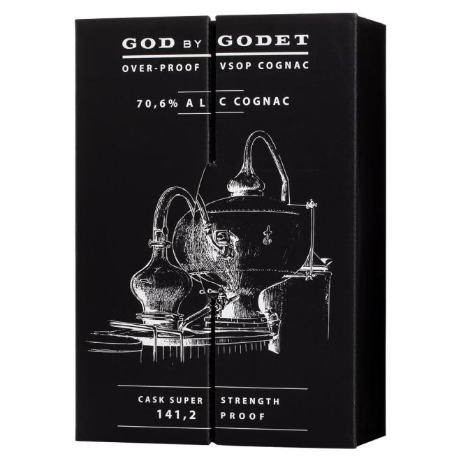 Godet God by Godet V.S.O.P Over-Proof 0,35l 70,6% + kazeta