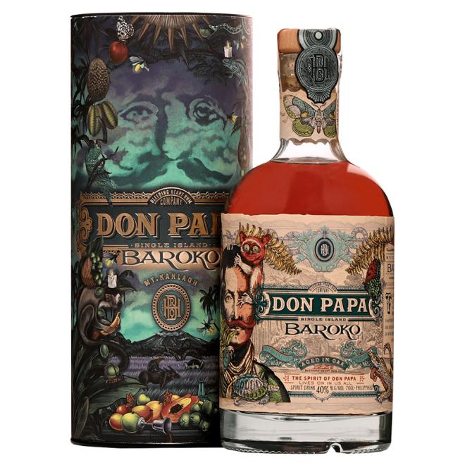 Don Papa Baroko Harvest Limited Edition 0,7l 40% + tuba
