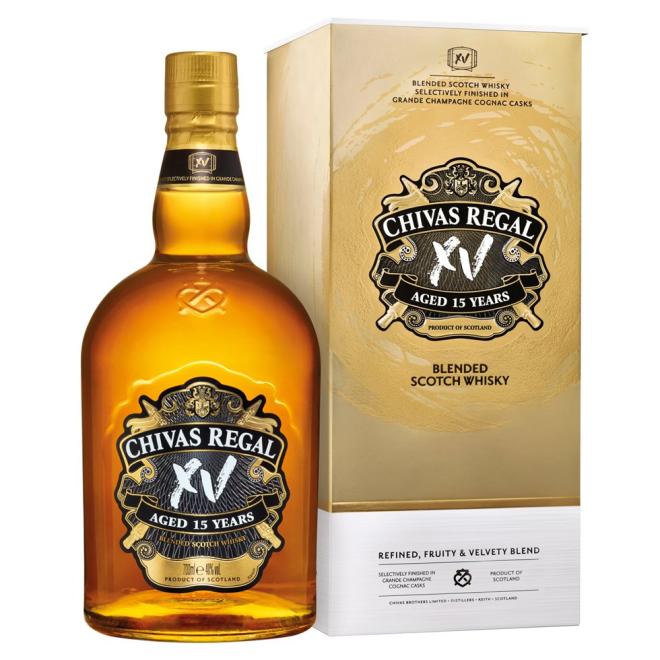 Chivas Regal XV 15 Y.O. 0,7l 40% + kartón