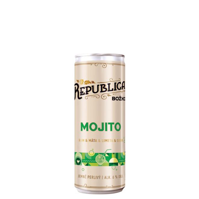Božkov Republica Mojito 0,25l 6%