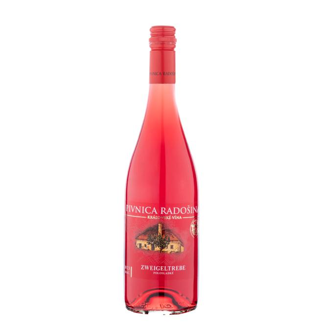 Pivnica Radošina Zweigeltrebe Rosé 0,75l