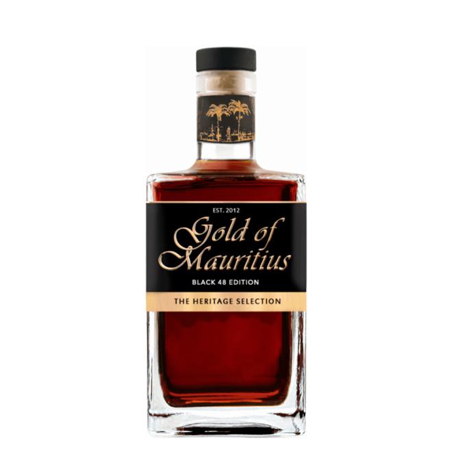 Gold of Mauritius Black 0,7l 48%