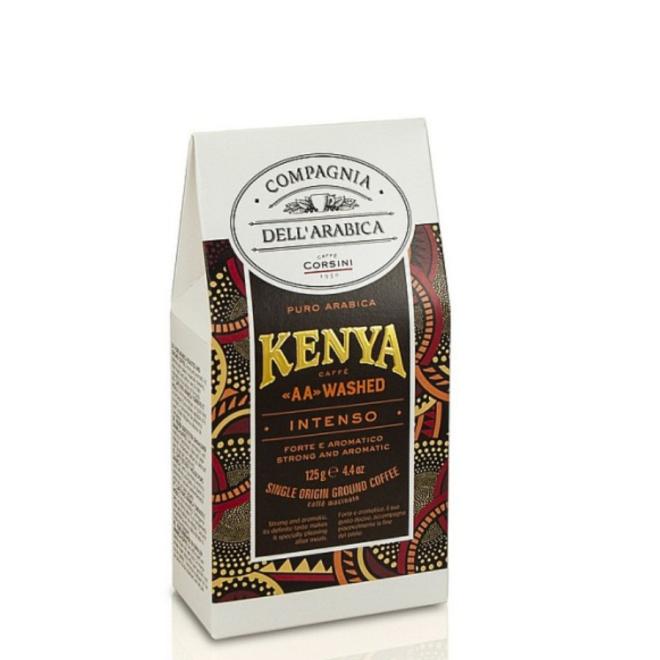 Káva Corsini Kenya AA 125g mletá