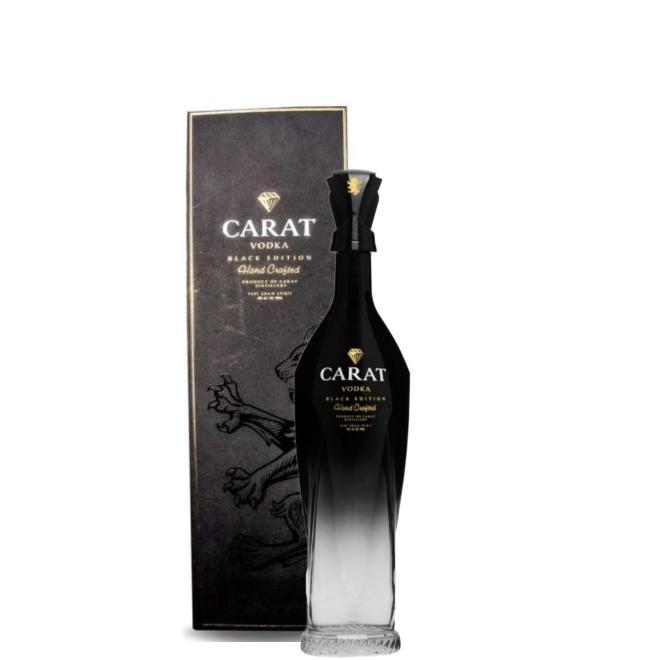Vodka Carat Black Edition 0,7l 40% + kazeta