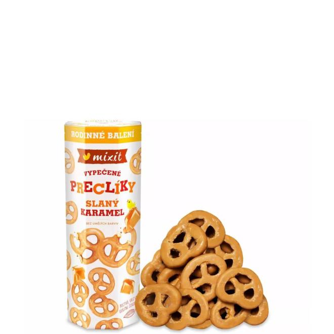 Mixit Veľké praclíky - Slaný karamel 500g