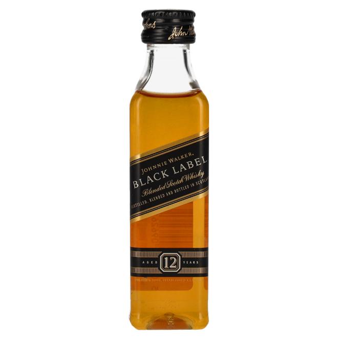 Johnnie Walker Black Label 12 Y.O. MINI 0,05l 40%