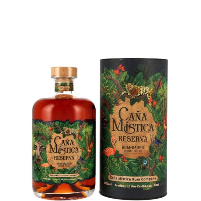 Caña Mistica Reserva 0,7l 40% + tuba