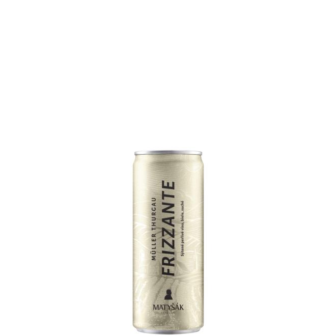 Matyšák Frizzante biele 0,25l plechovka