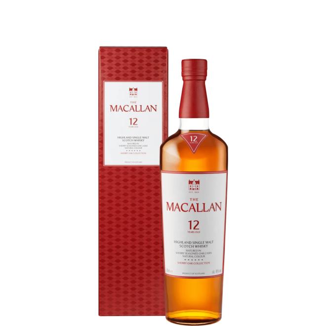Macallan 12YO Sherry Oak  0,7l 40% - kartón