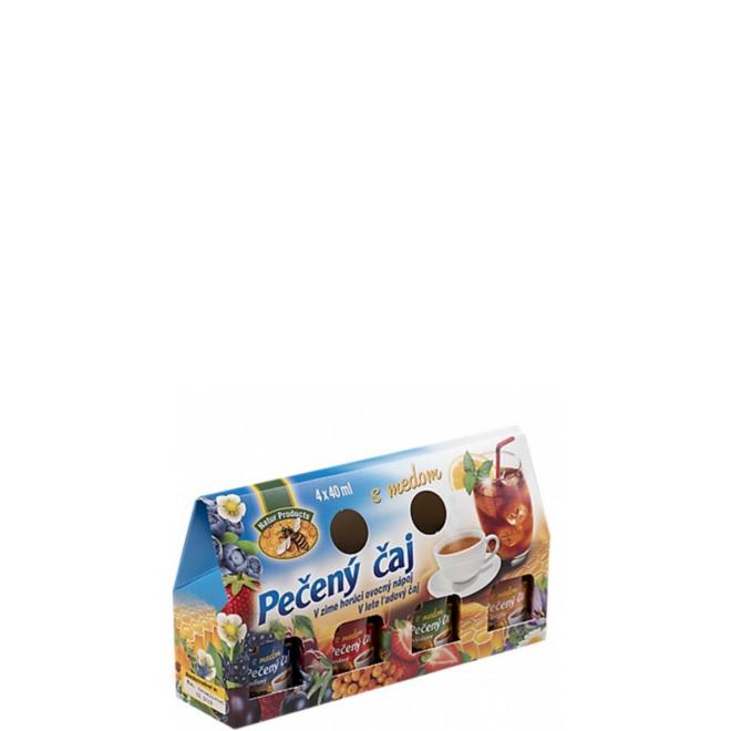 Čaj Pečený s medom mix 4x40ml