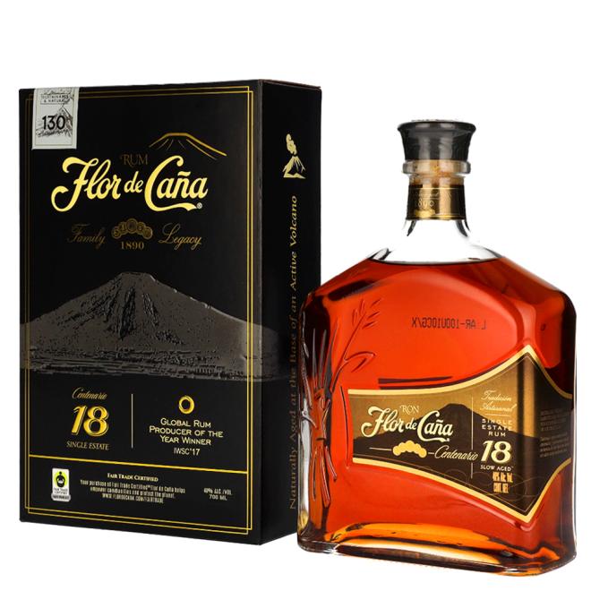 Flor de Caña Legacy Edition 18 Años 0,7l 40% + kartón