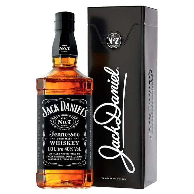 Jack Daniel's 1,0l 40% + tuba
