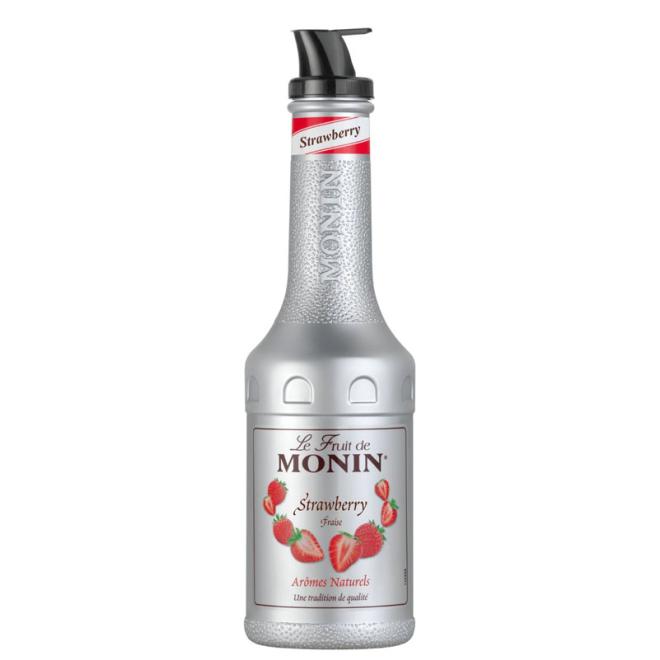 Monin pyré Jahoda (Strawberry) 1,0l