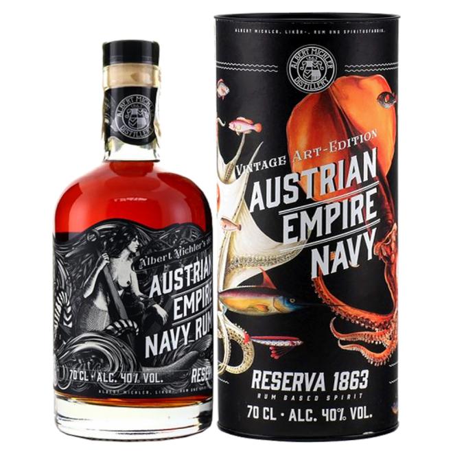 Austrian Empire Navy Reserva 1863 0,7l 40% + tuba