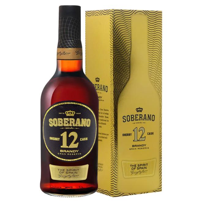 Soberano 12-ročné Gran Reserva 0,7l 38% + kartón