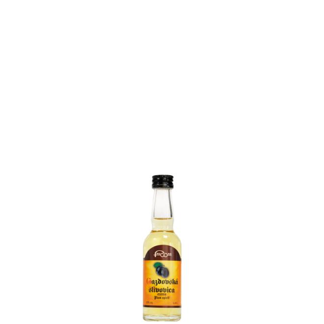 Frucona Gazdovská Slivovica Extra MINI 0,04l 52%