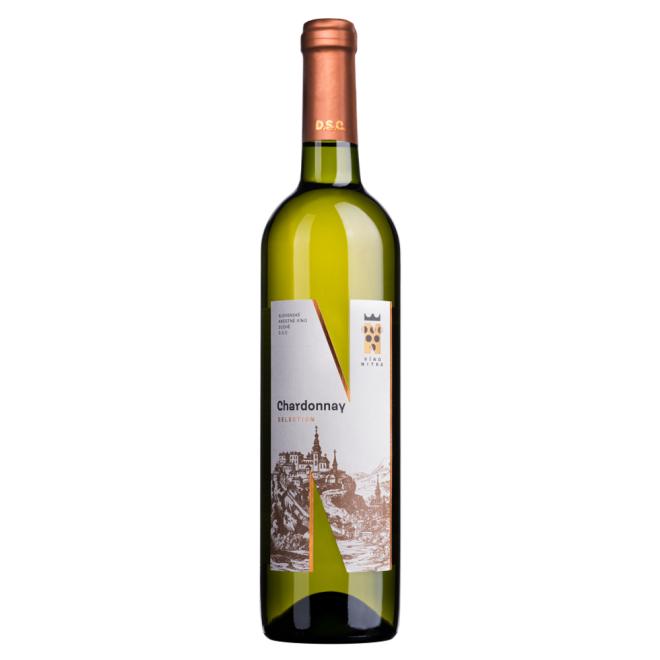 Víno Nitra Selection Chardonnay akostné odrodové 0,75l