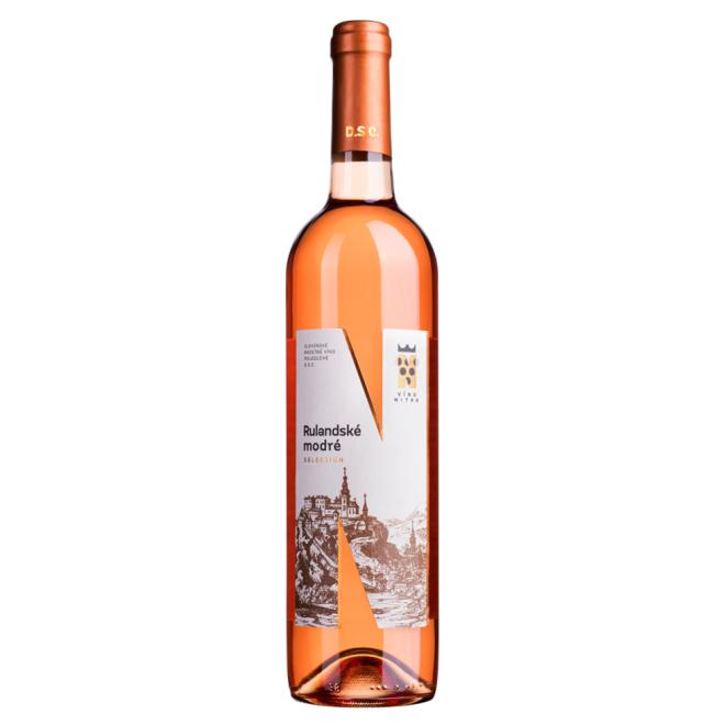 Víno Nitra Selection Rulandské Modré Rosé akostné odrodové 0,75l