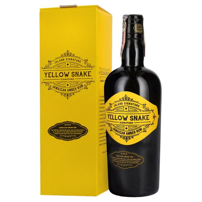 Island Signature Yellow Snake Signature Amber Rum 0,7l 40% + kartón