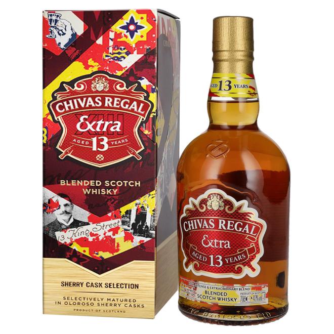 Chivas Regal Extra 13 Y.O. Sherry Cask 0,7l 40% + kartón