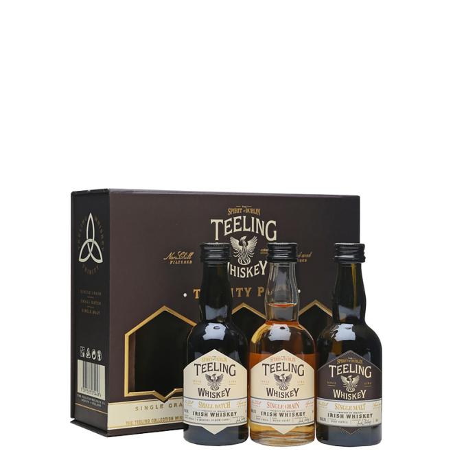 Teeling Trinity Pack MINI sada 3x 0,05l 46% + kartón