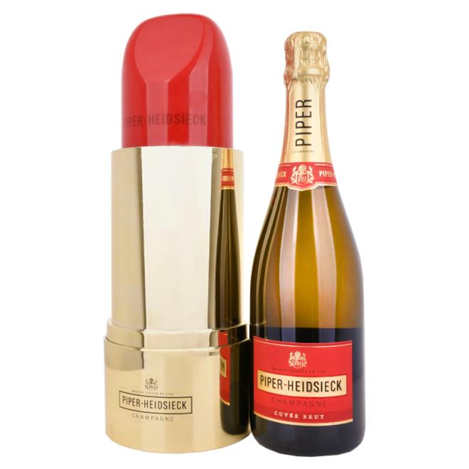 Piper Heidsieck Cuvée Brut Lipstick Edition 0,75l 12% + darčekový obal