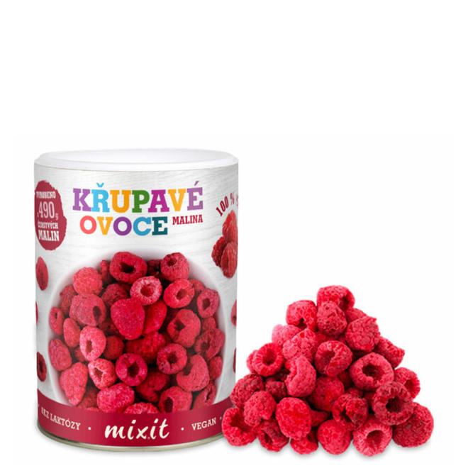 Mixit Chrumkavé ovocie malina 70g v tube