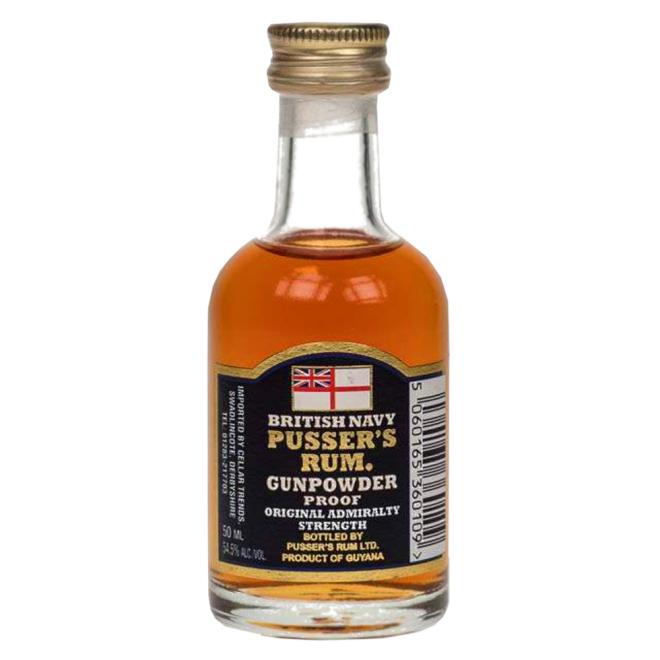 Pusser's Gunpowder Proof MINI 0,05l 54,5%