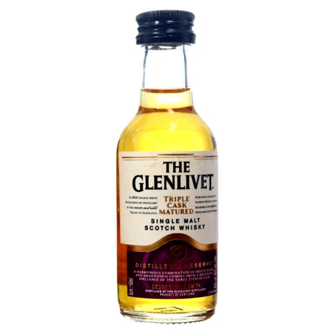 Glenlivet Triple Cask Single Malt MINI 0,05l 40%