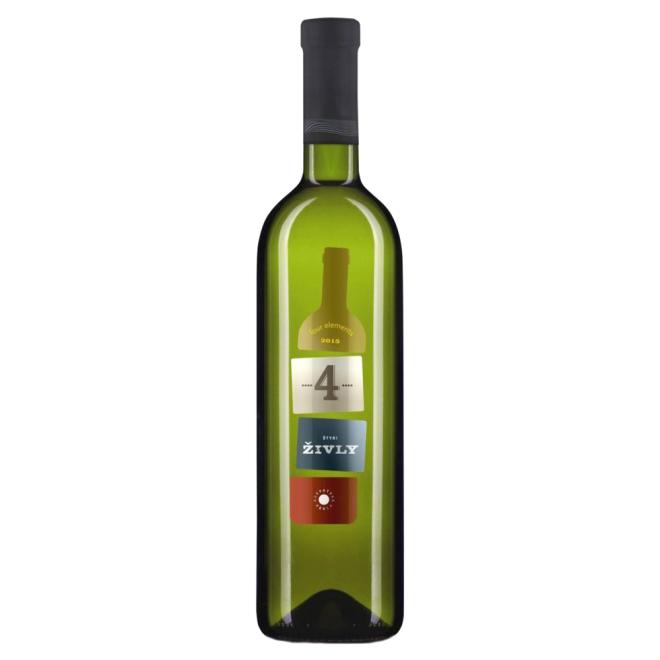 Karpatská Perla 4 Živly Cuvée výber z hrozna 0,75l