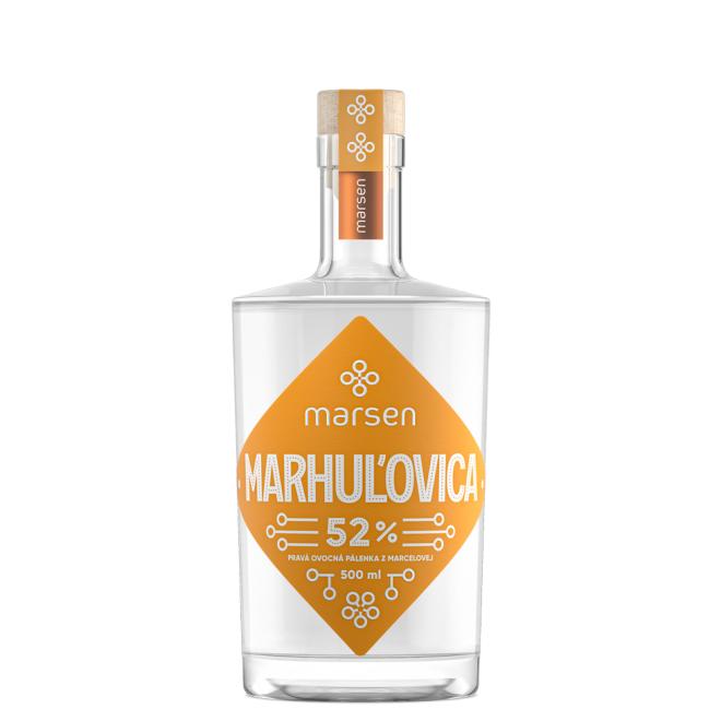 Marsen Traditional Marhuľovica 0,5l 52%