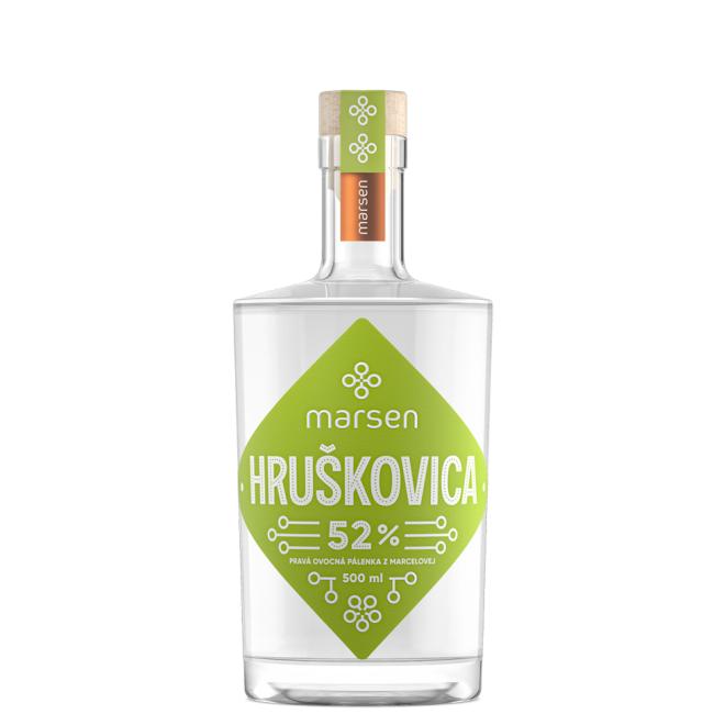 Marsen Traditional Hruškovica 0,5l 52%